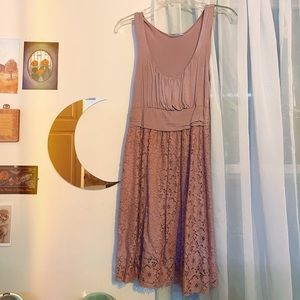 Mauve Lace dress